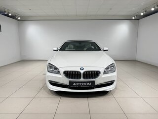 2013 BMW 6 серии 640i xDrive III (F06/F13/F12), белый, 3440000 рублей, вид 2