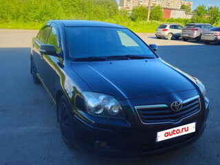 2008 Toyota Avensis II Рестайлинг, чёрный, 600000 рублей, вид 3