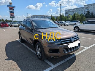 2012 Volkswagen Touareg II, коричневый, 1990000 рублей, вид 3