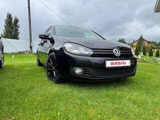 2012 Volkswagen Golf VI, чёрный, 700000 рублей, вид 4