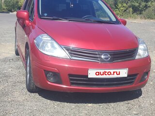 2011 Nissan Tiida I Рестайлинг, красный, 515000 рублей, вид 2