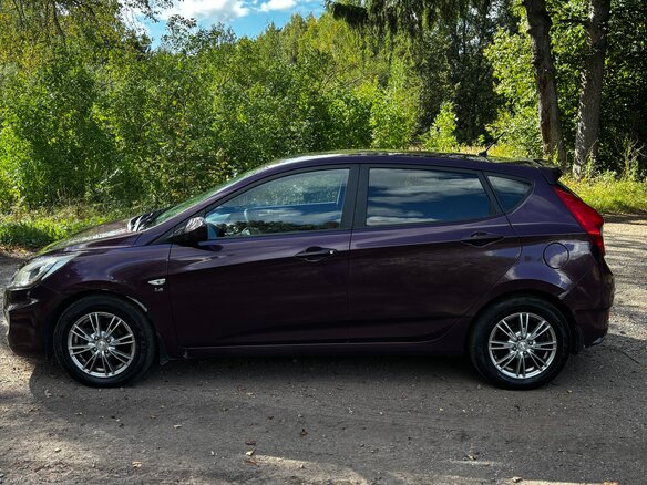 2012 Hyundai Solaris I, фиолетовый - вид 10