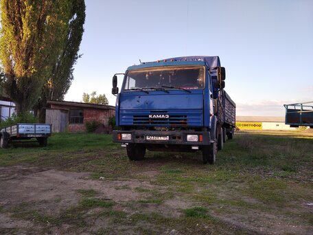 1990 КамАЗ 53215, синий, 1300000 рублей, вид 2
