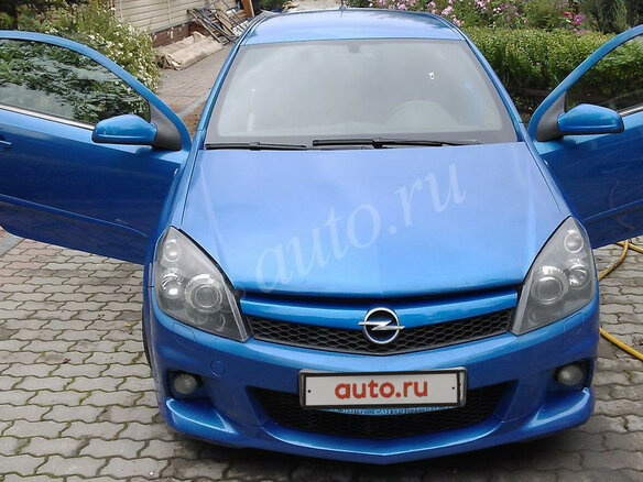 2008 Opel Astra OPC H, синий