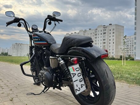 2021 Harley-Davidson Sportster 1200, чёрный, 785000 рублей, вид 4