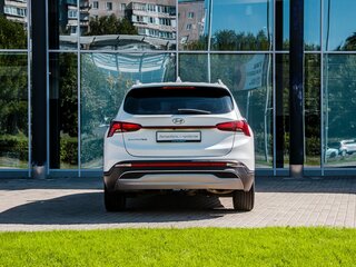 2020 Hyundai Santa Fe IV Рестайлинг, серый, 3190000 рублей, вид 4