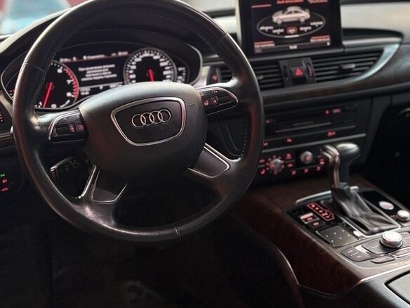 2013 Audi A6 IV (C7), чёрный, 1700000 рублей - вид 16