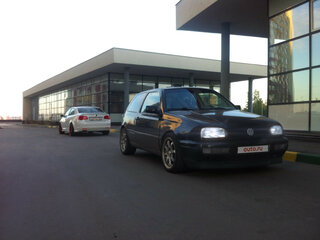 1997 Volkswagen Golf III, чёрный, 350000 рублей, вид 2