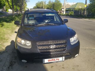 2006 Hyundai Santa Fe II, чёрный, 880000 рублей, вид 1