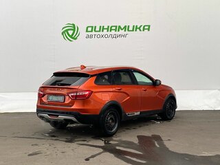 2019 Lada (ВАЗ) Vesta SW Cross I, оранжевый, 910000 рублей, вид 5
