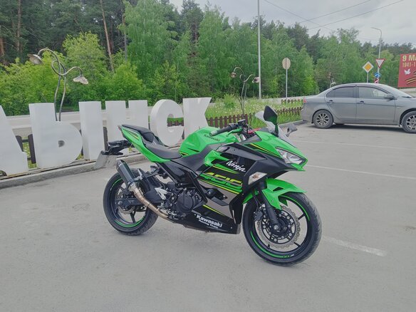 2018 Kawasaki Ninja 400, зелёный, 480000 рублей - вид 12