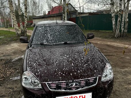 2012 Lada (ВАЗ) Priora I, пурпурный, 265000 рублей, вид 1