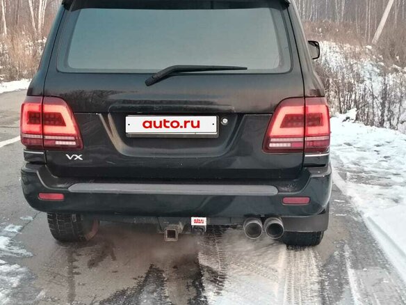 2000 Toyota Land Cruiser 100 Series, чёрный, 2200000 рублей - вид 7