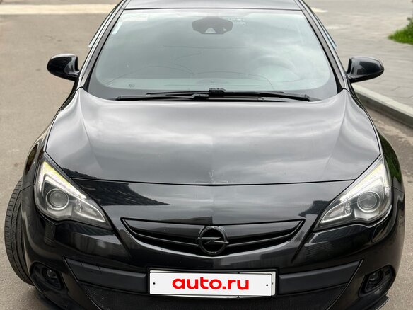 2014 Opel Astra GTC J Рестайлинг, чёрный, 1100000 рублей - вид 3