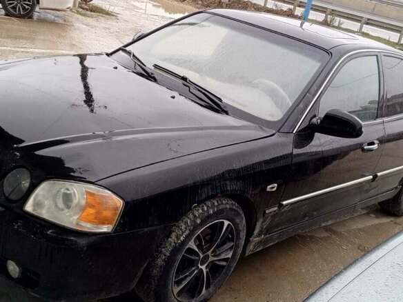 2005 Kia Magentis I Рестайлинг, чёрный, 170000 рублей - вид 1
