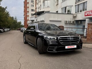 2021 Mercedes-Benz S-Класс 500 Long 4MATIC VII (W223), чёрный, 9500000 рублей, вид 1