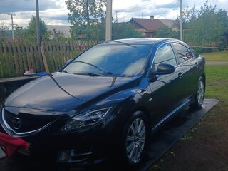 2008 Mazda 6 II (GH), чёрный, 1080000 рублей, вид 2