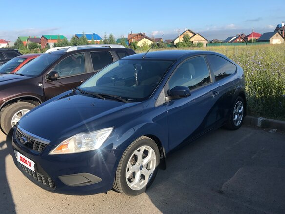 2010 Ford Focus II Рестайлинг, синий, 770000 рублей - вид 1