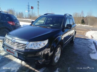 2009 Subaru Forester III, чёрный, 1290000 рублей, вид 1
