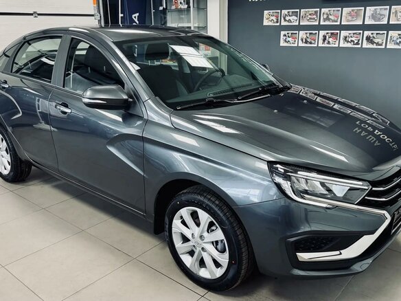 2026 Lada (ВАЗ) Vesta I Рестайлинг (NG), серый - вид 4