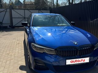 2019 BMW 3 серии 320d VII (G2x), синий, 3800000 рублей, вид 2
