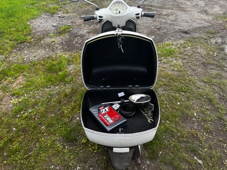 2012 Vespa LX 50, белый, 200000 рублей, вид 1