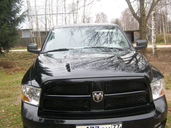 2011 Dodge RAM, чёрный - вид 2