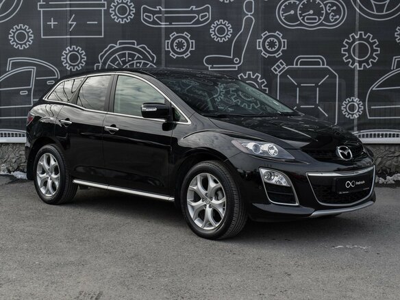 2011 Mazda CX-7 I Рестайлинг, чёрный, 1700000 рублей - вид 1