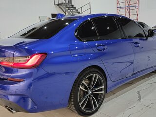 2020 BMW 3 серии 320d xDrive VII (G2x), синий, 4250000 рублей, вид 3