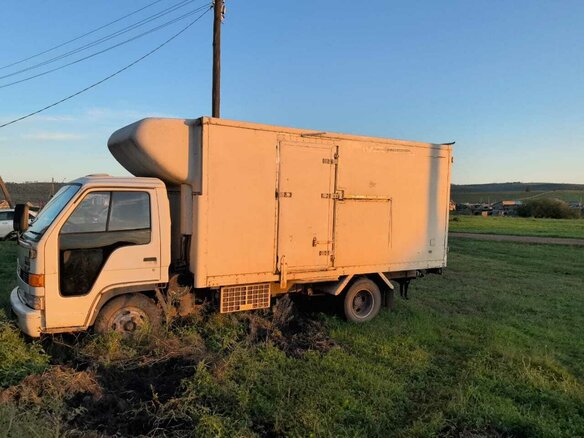 1993 Isuzu Elf (N-series), белый, 600000 рублей