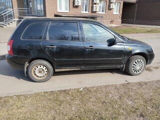 2013 Lada (ВАЗ) Kalina I, чёрный, 320000 рублей, вид 2