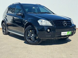 2008 Mercedes-Benz M-Класс AMG 63 AMG II (W164) Рестайлинг, чёрный, 1900000 рублей, вид 4