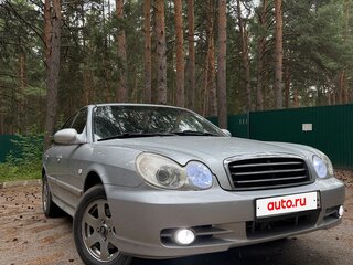 2007 Hyundai Sonata ТагАЗ IV (EF) Рестайлинг, серебристый, 435000 рублей, вид 2