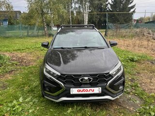 2024 Lada (ВАЗ) Vesta SW Cross I Рестайлинг (NG), чёрный, 1600000 рублей, вид 2