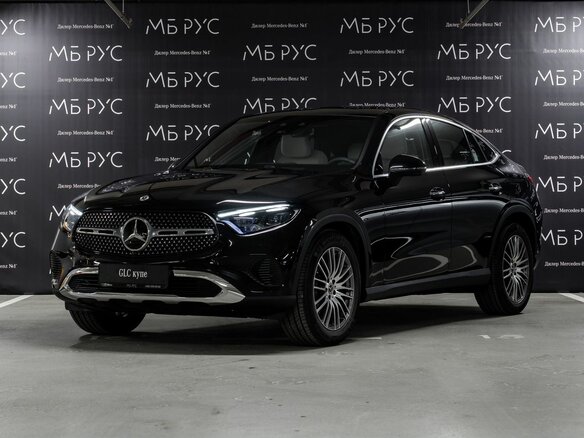 2025 Mercedes-Benz GLC Coupe 300 II (C254), чёрный