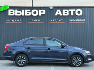 2014 Skoda Rapid I, синий, 870000 рублей, вид 3