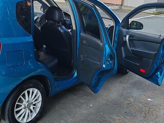 2008 Chevrolet Aveo I Рестайлинг, голубой, 410000 рублей, вид 3