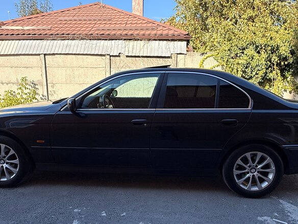 2001 BMW 5 серии 520i IV (E39) Рестайлинг, чёрный - вид 7