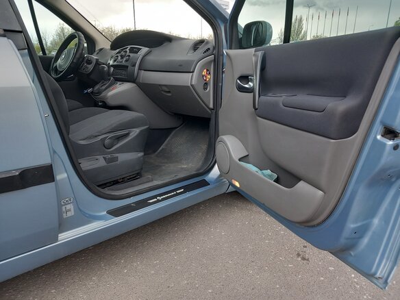 2007 Renault Scenic II Рестайлинг, серый, 570000 рублей - вид 5