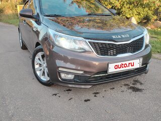 2016 Kia Rio III Рестайлинг, коричневый, 1060000 рублей, вид 3