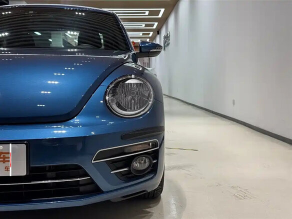 2019 Volkswagen Beetle II (A5), синий - вид 6