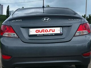 2012 Hyundai Solaris I, чёрный, 750000 рублей, вид 5