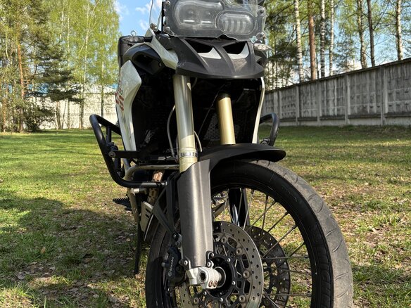2013 BMW F 800 GS, белый, 550000 рублей - вид 1