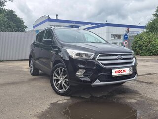 2018 Ford Kuga II Рестайлинг, чёрный, 1675000 рублей, вид 2