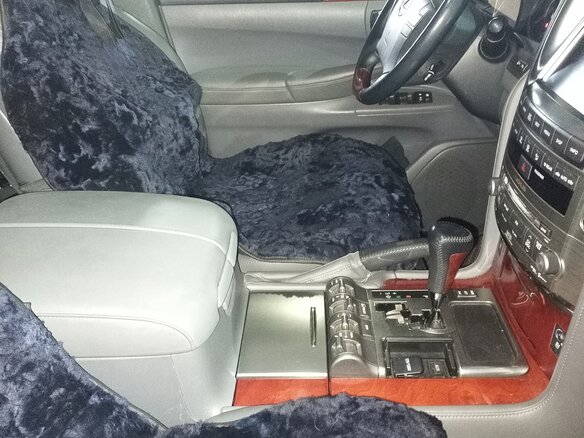 2008 Lexus LX 570 III, серый, 3800000 рублей - вид 14