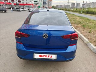 2021 Volkswagen Polo VI, синий, 1710000 рублей, вид 4