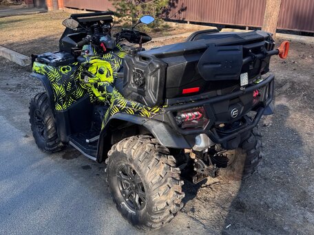 2021 CFMoto CFORCE 1000 EPS LTD, зелёный, 1000000 рублей, вид 4