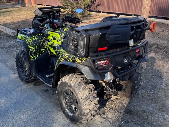 2021 CFMoto CFORCE 1000 EPS LTD, зелёный, 1000000 рублей - вид 3