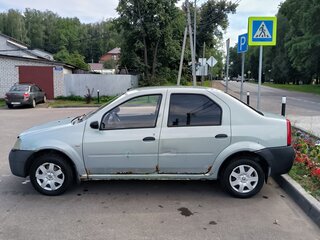 2007 Renault Logan I, зелёный, 99000 рублей, вид 2