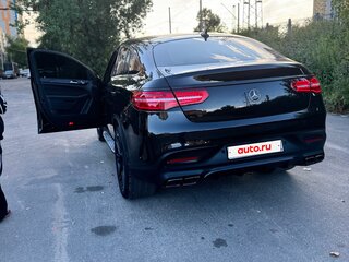 2018 Mercedes-Benz GLE Coupe 350 d I (C292), чёрный, 4600000 рублей, вид 3